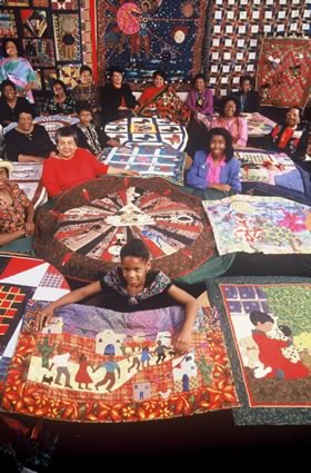 <b>African-American Heritage Quilters Guild of metropolitan Pittsburgh.</b>  Allegheny County, PA, June 1993.